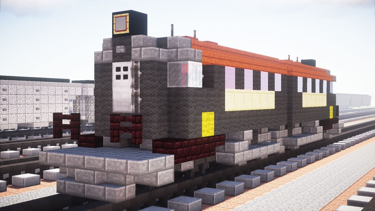 Minecraft PRR DD1 Locomotive Tutorial