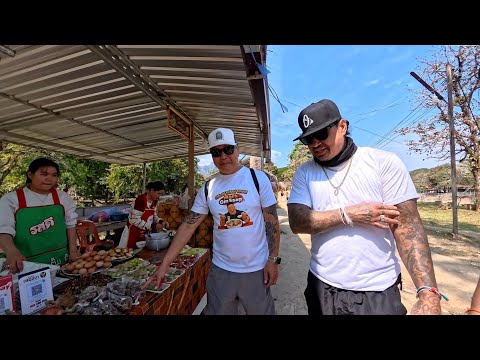 Visiting a popular cave in Vang Vieng with Lao Deportees 