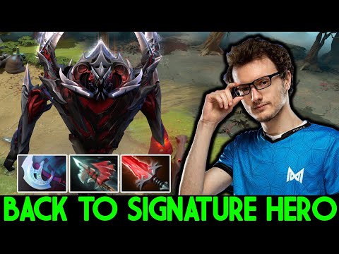 MIRACLE [Shadow Fiend] Back to Signature Hero Destroy Ranked Dota 2