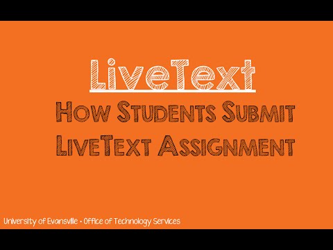 Livetext Liberty University