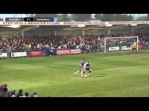 Darlington 0-2 Ramsbottom United - Evo-Stik First Division North Play-Off Semi Final - 2013/14