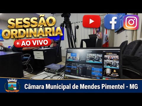 34ª Reunião Ordinária da Câmara Municipal de Mendes Pimentel
