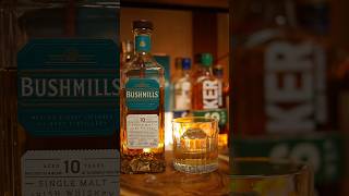 ブッシュミルズ10年 ロックで飲みやすい 甘くて美味いウイスキー🥃 #ブッシュミルズ