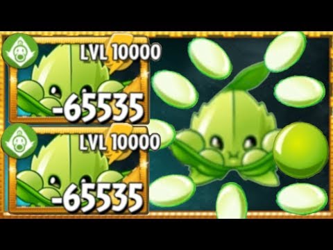 Plants vs Zombies 2 Appease mint Upgraded to Level 10000 PvZ2