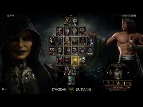 MK11 - Matches with FOREVER EL1TE (Various characters used)
