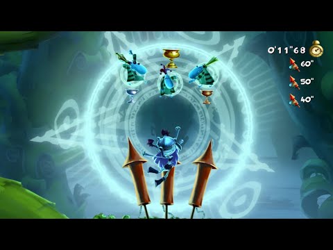 [Former WR] Rayman Legends 2-1 Ray and the Beanstalk Invaded in 11"68