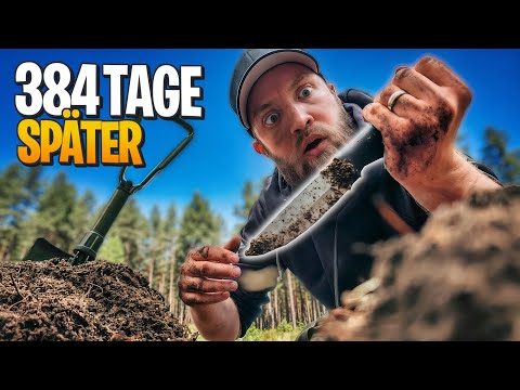 1 Jahr im Boden! Wie viel Ausrüstung hat überlebt?