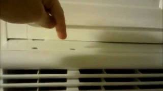Kenmore microwave door and grill repair / replacement