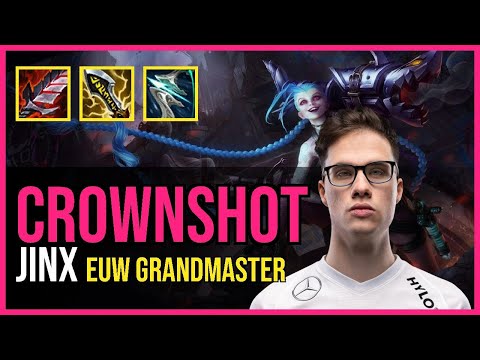 Crownshot - JINX vs. MISS FORTUNE ADC | EUW Grandmaster