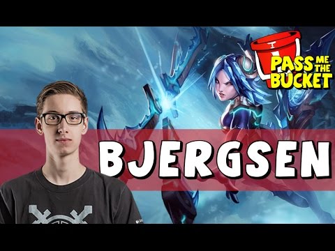Bjergsen as Irelia vs Diana Mid - S5 Challenger SoloQ, Patch 5.13