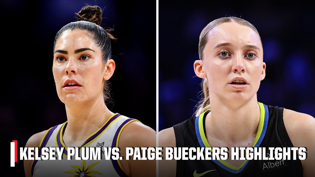 ROOKIE VS. VET 🍿 Paige Bueckers and Kelsey Plum battle goes down to the wire 👀 | WNBA on ESPN