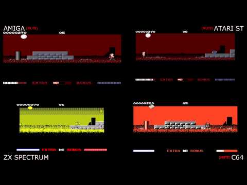 Amiga 500 V Atari ST V C64 V Spectrum - Switchblade