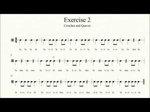 RHYTHM EXERCISE TO IMPROVE YOUR SIGHT READING SKILLS
