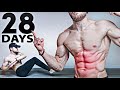 Get 6 PACK ABS In 28 Days Abs Workout Challenge