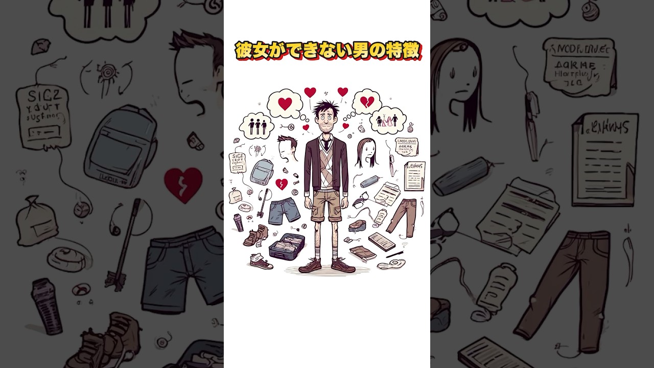 そりゃあ彼女できないわって奴の特徴5選 #雑学 #恋愛 #shorts #short #2ch #2ch面白いスレ