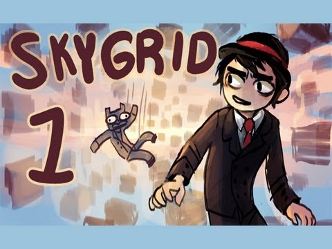 Back to The Land in the Sky [1] Minecraft - Skygrid Environmental Challenge!