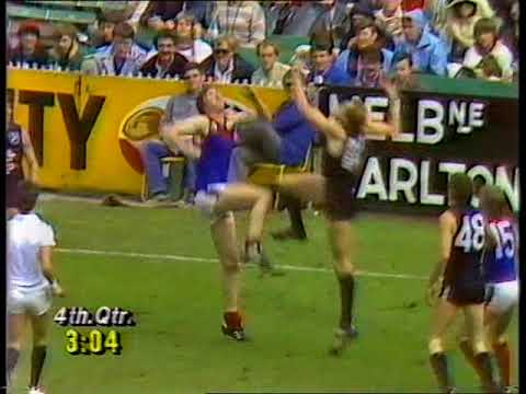 1984 VFL Res GF Part 6 Carlton Vs Melbourne at the MCG.