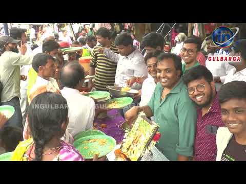 Kunal Mailapur has arranged the prasad on eve of Vasavi Jayanti Kalaburagi