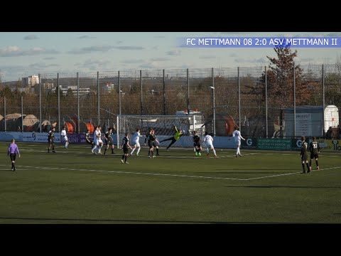 FC Mettmann 08 - ASV Mettmann II - Meisterschafsspiel Kreisliga A - Highlights