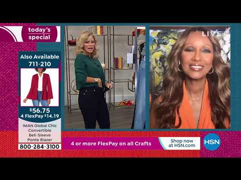 HSN | IMAN Global Chic Fashions 08.15.2020 - 12 AM