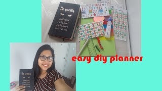DIY Monthly Planner with notebook||| budget friendly planner||| my little world