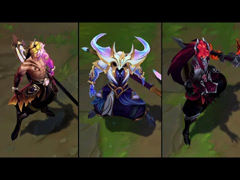 Nightbringer Kayn All Forms & Chromas - Quick Spotlight