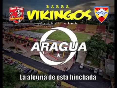 "La alegria de esta hinchada" Barra: Los Vikingos • Club: Aragua