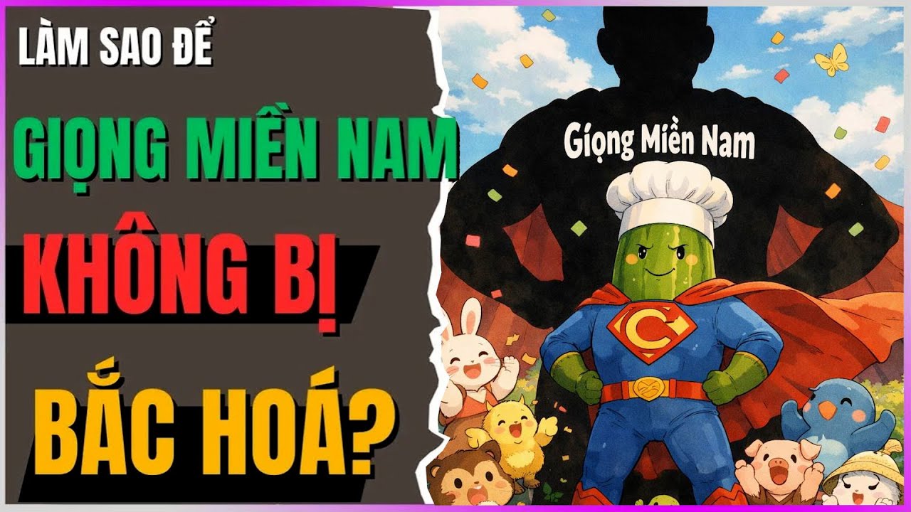 làm sao để Giọng Miền Nam không bị Bắc Hóa? [Dưa Leo DBTT]