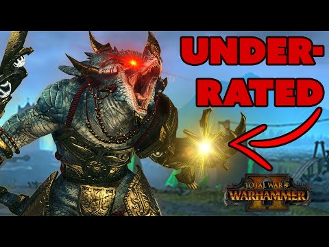 UNDERRATED LORD: Kroq'Gar - Lizardmen vs Norsca // Total War: Warhammer II Multiplayer Battle