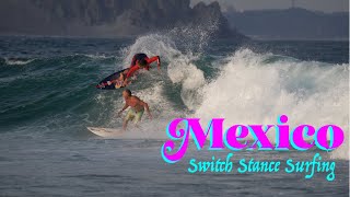 Breaking the Surfing "RULES" - Switch Foot Surfing, Strapped Surfing