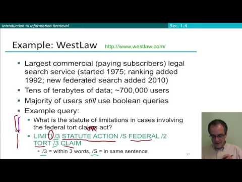 7 5 The Boolean Retrieval Model 14 06