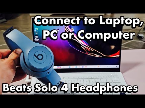 Beats Solo 4 Headphones: How to Connect to Computer, Laptop, PC via Bluetooth