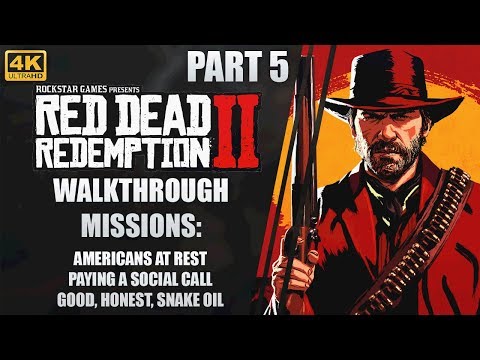 Red Dead Redemption 2 | Gameplay Walkthrough | Part 5 | Chapter 2 "Bar Fight" | CenterStrain01