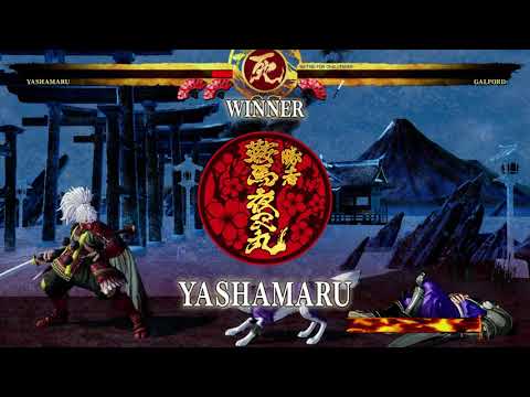 Samurai Shodown - Yashamaru vs Galford