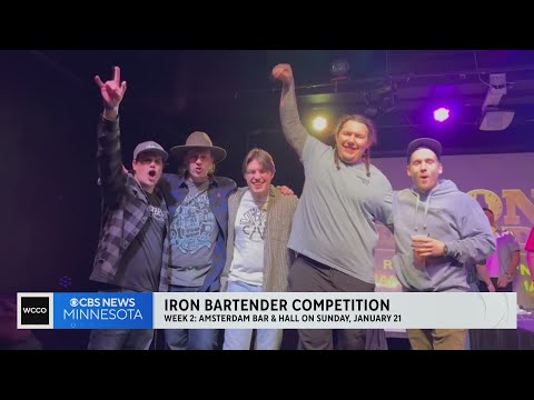 "Iron Bartender" is back, and its tipples are working for a good cause