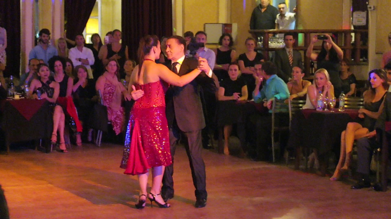 Juan Carlos Copes y Johanna Copes at Bailemos Tango Buenos Aires 2016