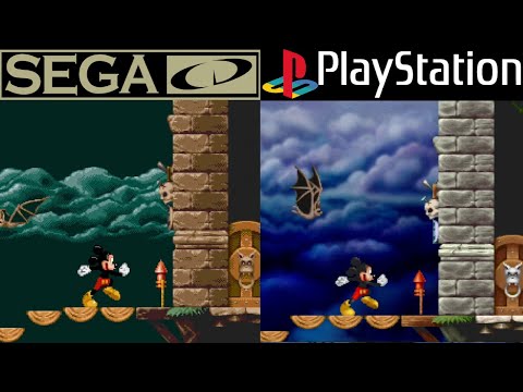 All Sega CD Vs PS1 Games Compared Side By Side