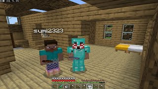 【Minecraft】襲撃者トラップ作り【すみ。君と実況】