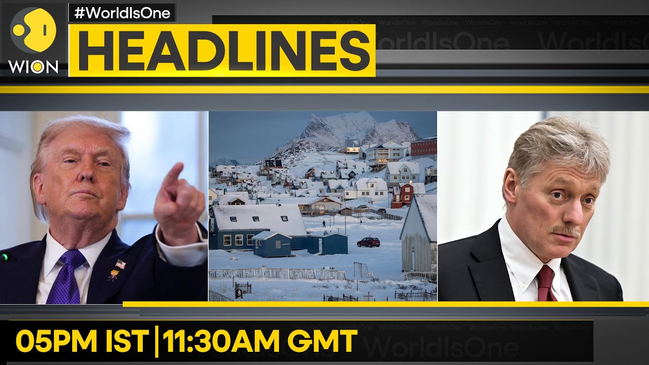 Greenland PM: Won't Let Trump Pressurise US | Kremlin: No Plans To Contact Rodriguez |WION Headlines
