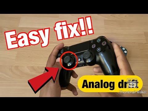 *NEW* HOW TO FIX Analog Drift on PS4 CONTROLLER EASY FIX! 100% WORKING Analog Stick moving by itself