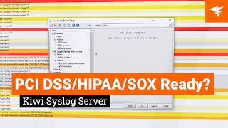Syslog & SNMP Traps Management Made Easy | SolarWinds Kiwi Syslog Server
