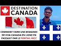 Demande de Visa Visiteur Canada en Ligne sur le Portail IRCC 🇨🇦✈️: Guide Complet