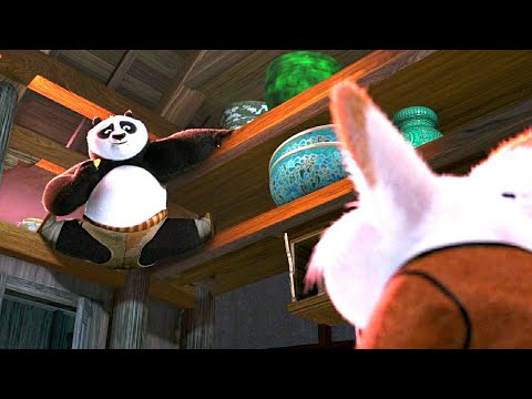 Most funny scene in Kung Fu Panda 🐼 | Po Stealing Monkeys Cookies