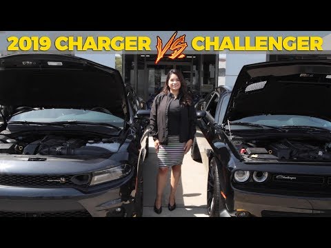 2019 Dodge Charger Scat Pack Vs  2019 Dodge Challenger Scat Pack