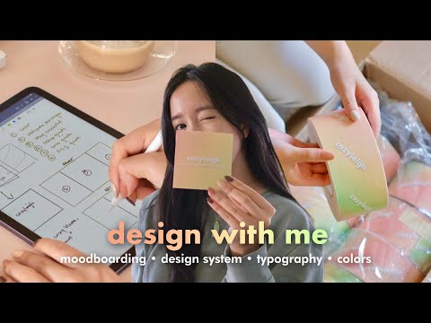 , title : 'cozy productive vlog | designing for my small business, unwinding with flower tea, working from home'