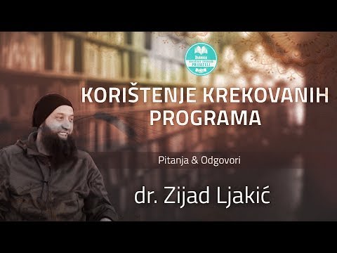 Korištenje krekovanih programa - dr. Zijad Ljakić