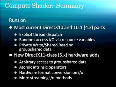 Windows 7: Unlocking the GPU with Direct3D - 7