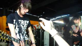 Asking Alexandria - Hey There Mr. Brooks LIVE at Red 7 in Austin, Texas @ SXSW (HD)