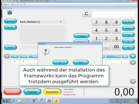 .NET Framework-Update an der DdD Cowis pos