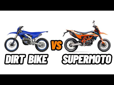 What's the difference between Dirtbike vs SuperMotard